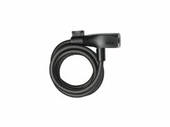 Axa Basta AXA Resolute 8-150 – Spirallås Med Nøgle – 150 Cm – Sort