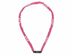 Axa Basta AXA – RIGID – Kædelås Til Børn – 1200X3,5mm M/kode – Pink