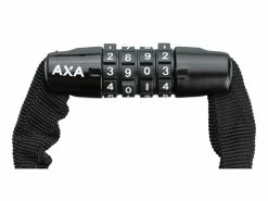 Axa Basta AXA – RIGID – Kædelås Til Børn – 1200X3,5mm M/kode – Sort