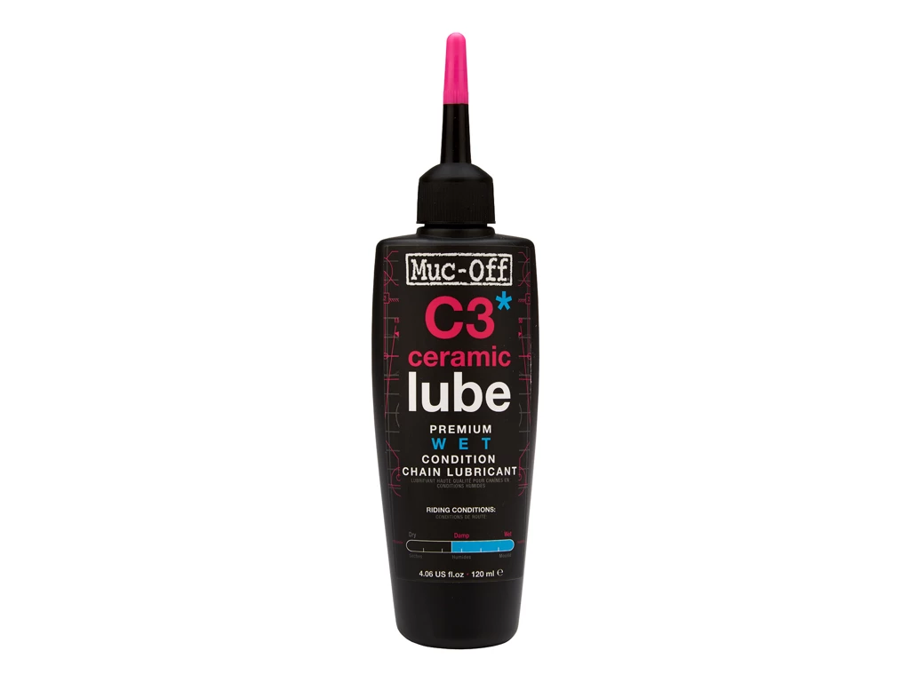 Muc-Off C3 Ceramic – Våd Kædeolie 3 Muc-Off C3 Ceramic – Våd Kædeolie