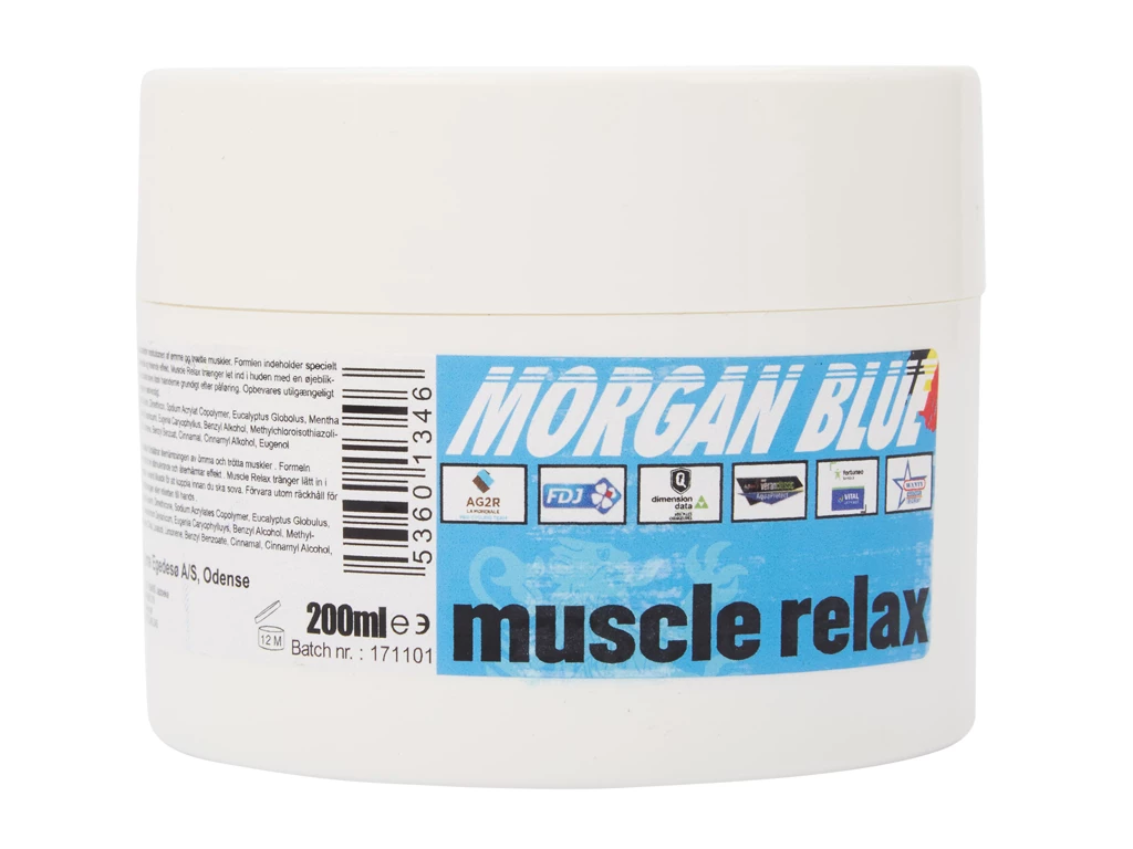 Morgan Blue Muscle Relax – Lindrende Creme – 200 Ml 2 Morgan Blue Muscle Relax – Lindrende Creme – 200 Ml