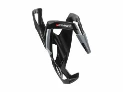 Elite Custom Race+ – Flaskeholder – Black Glossy White Graphic