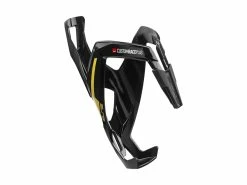 Elite Custom Race+ – Flaskeholder – Black Glossy Yellow Graphic