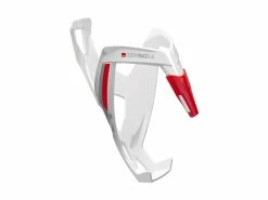 Elite Custom Race+ – Flaskeholder – White Glossy Red Graphic