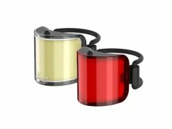 Knog Lil Cobber – Cykellygtesæt – 110/50 Lumen – USB Opladelig