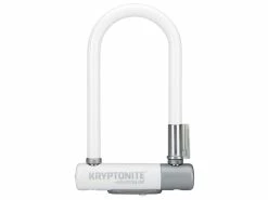 Kryptonite Bøjlelås – Kryptolok 2 Mini 7 – U-Lock 8,2×17,8cm – Hvid