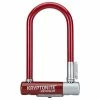 Kryptonite Bøjlelås – Kryptolok 2 Mini 7 – U-Lock 8,2×17,8cm – Merlot -Kryptonite Butik KRY002024 A default