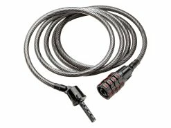 Kryptonite Keeper 512 Combo – Wirelås Med Kode – 5mm X 120cm