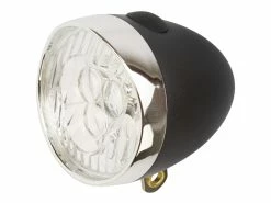 OXC Ultra Torch Retro – Cykellygte Front Sort – 3xLED – Batteri Model