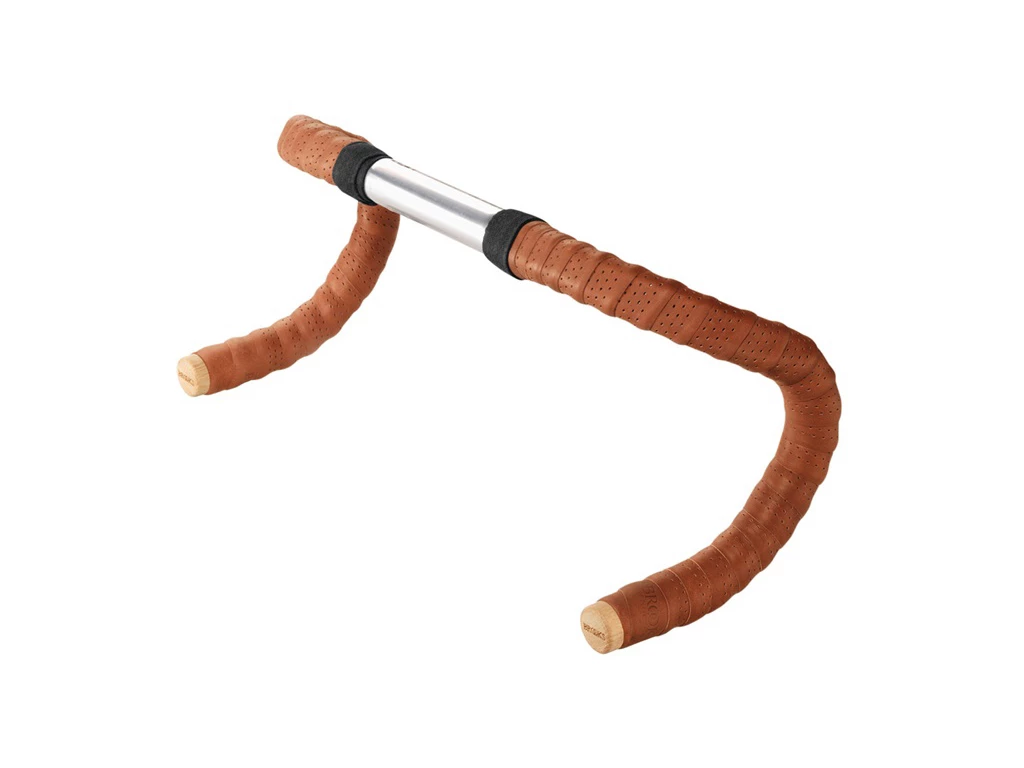 Styrbånd Brooks Honey Læder M/kork Styrpropper Sæt 3 Styrbånd Brooks Honey Læder M/kork Styrpropper Sæt